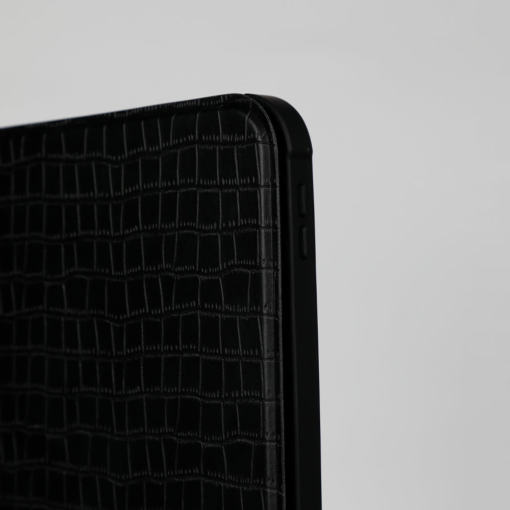 Smart High Quality Croc Pattern Leather Case for iPad A16 11-inch 2025 & iPad 10.9-inch 2022