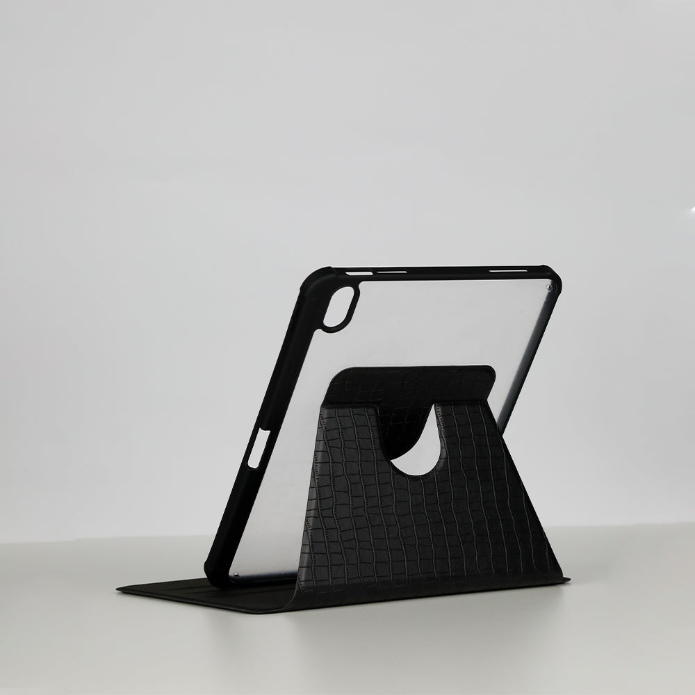 Smart High Quality Croc Pattern Leather Case for iPad A16 11-inch 2025 & iPad 10.9-inch 2022