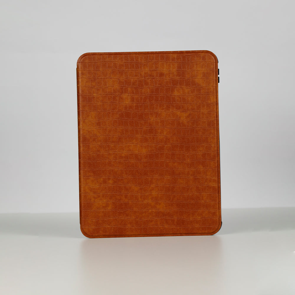 Smart High Quality Croc Pattern Leather Case for iPad A16 11-inch 2025 & iPad 10.9-inch 2022