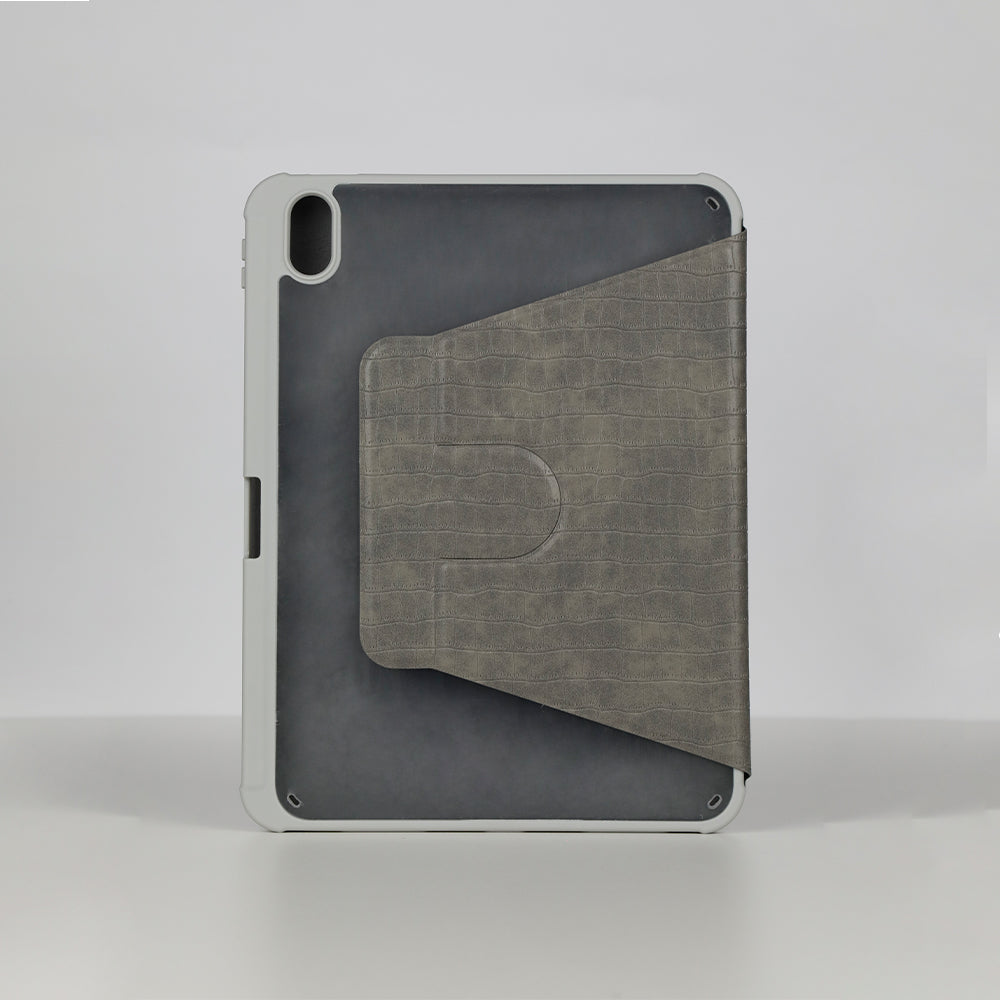 Smart High Quality Croc Pattern Leather Case for iPad A16 11-inch 2025 & iPad 10.9-inch 2022