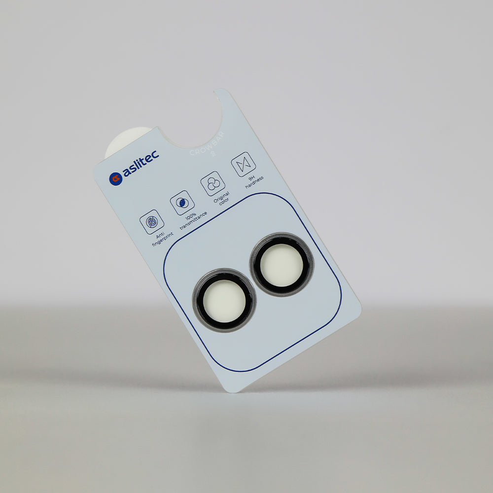 aslitec OPTARA DUO Ultra-Clear Camera Lens Protector for iPhone Duo â?? 99% Light Transmittance