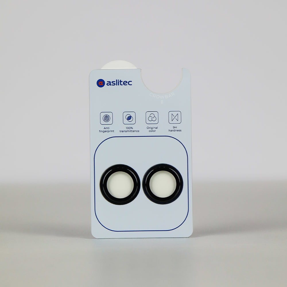 aslitec OPTARA DUO Ultra-Clear Camera Lens Protector for iPhone Duo â?? 99% Light Transmittance