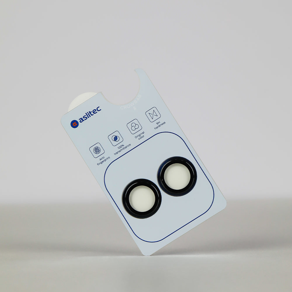 aslitec OPTARA DUO Ultra-Clear Camera Lens Protector for iPhone Duo â?? 99% Light Transmittance