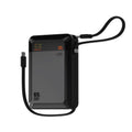 LZEL ZenoFlex Charge+ Mini 20000mAh PD Power Bank â€“ 65W Output / 40W Input | Gray