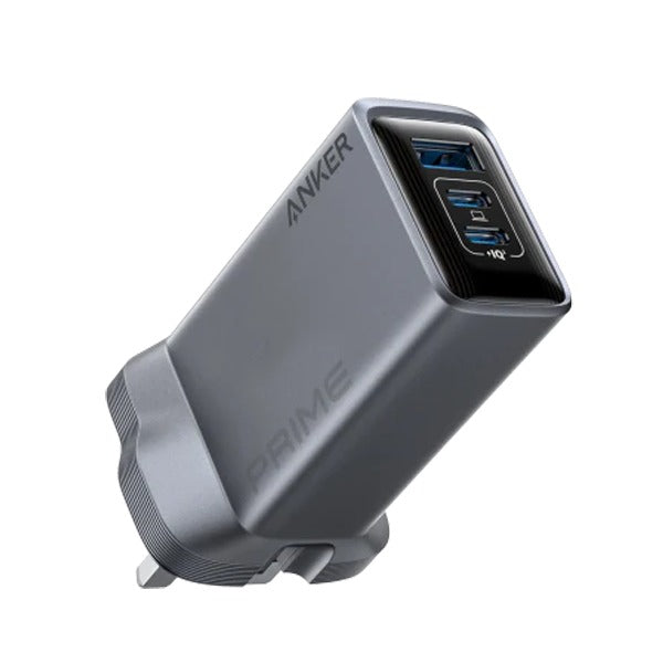 Anker Prime Ultra Fast Charger 100W 3 Ports GaN | Silver