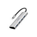 Wiwu Alpha 4 in 1 USB-C Hub Multi-Port Connect Hub | Silver