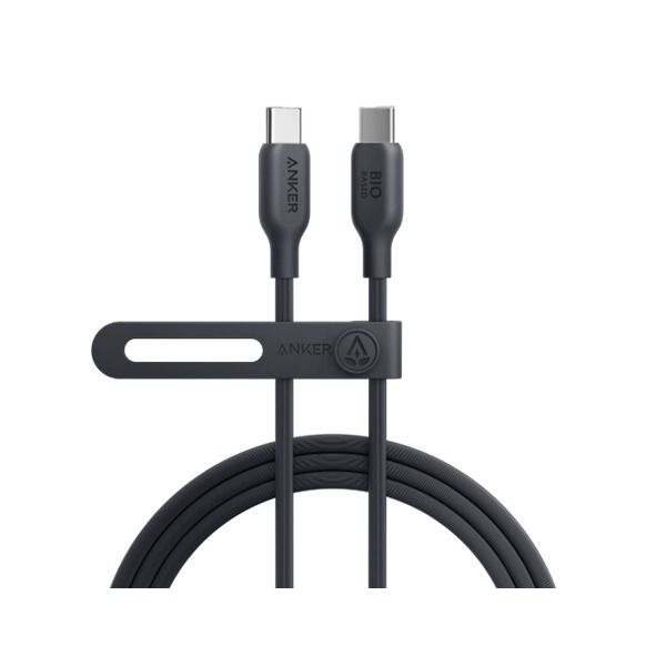 Anker 544 USB-C to USB-C Cable (Bio Based 3ft) | Black