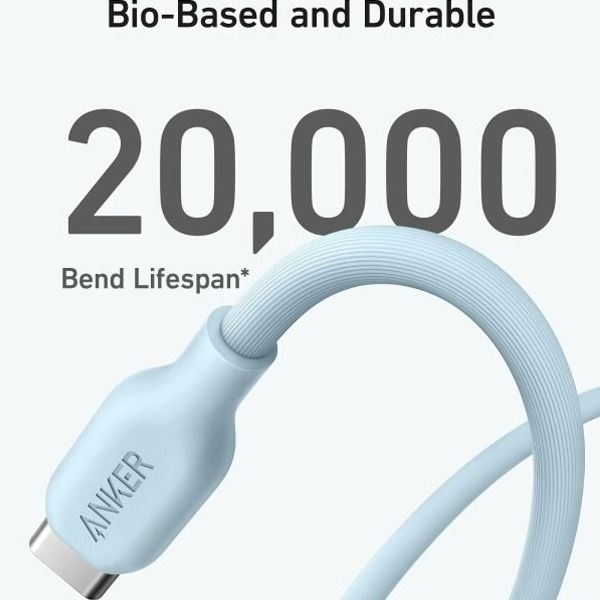 Anker 544 USB-C To USB-C Cable 140W (Bio Based 1.8m) | Blue