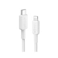 Anker 322 USB-C to Lightning Connector (3ft Braided) | White
