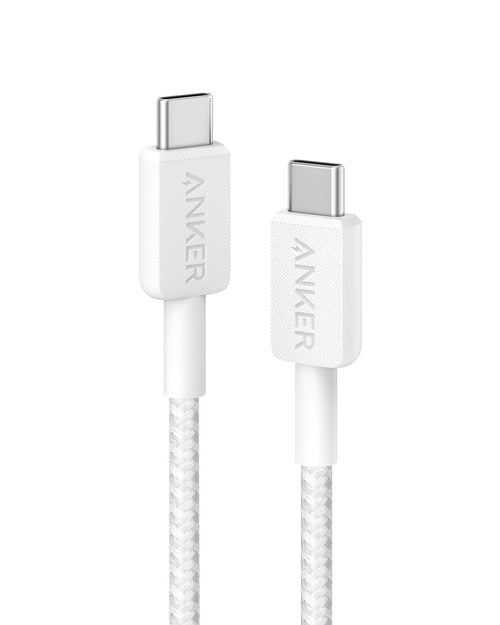 Anker USB-C to USB-C Cable – 1.8m | White