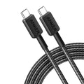 Anker 322 USB-C to USB-C to Cable (3ft Braided) | Black