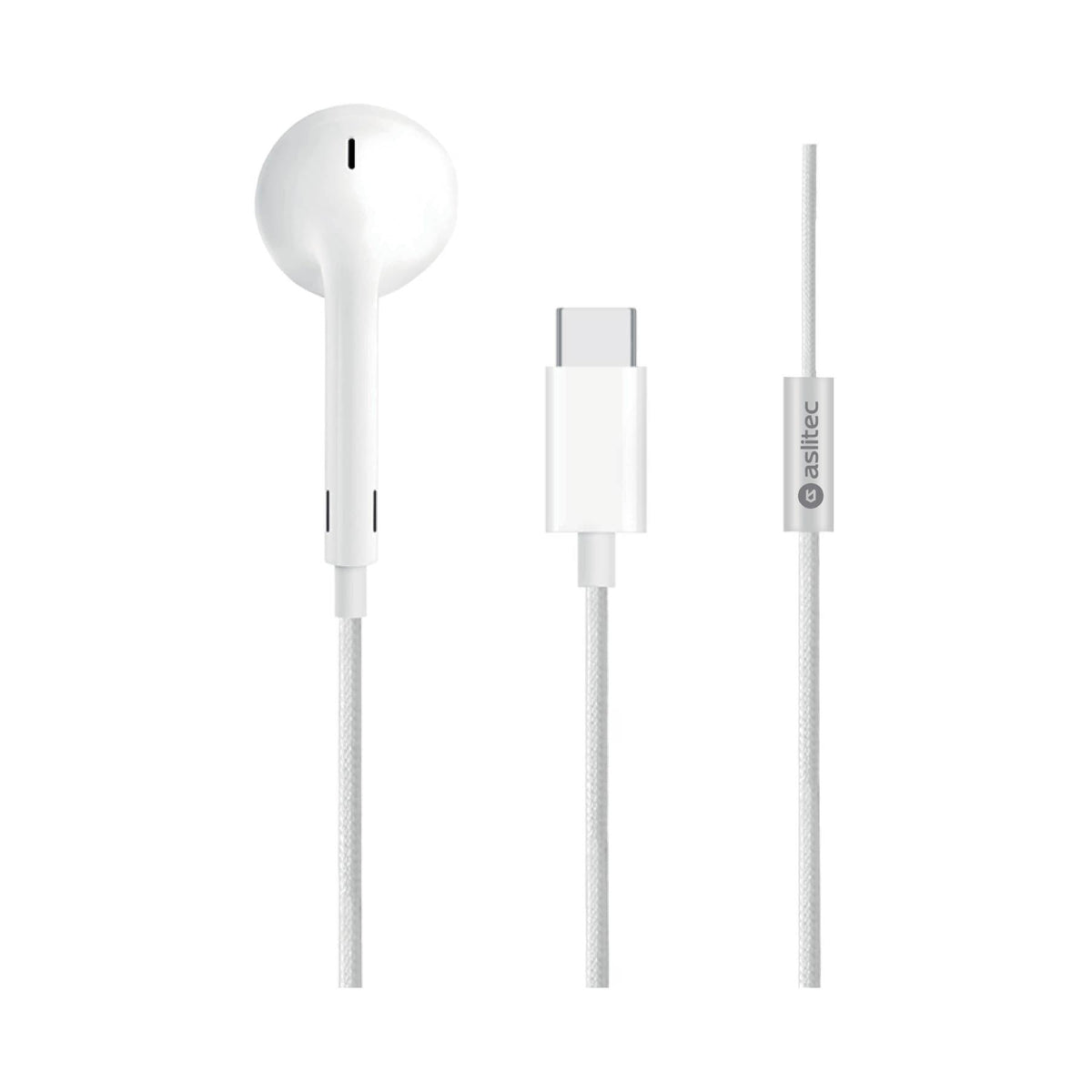 aslitec Soundpod Elite Premium Wired Single Sound USB-C Earphones