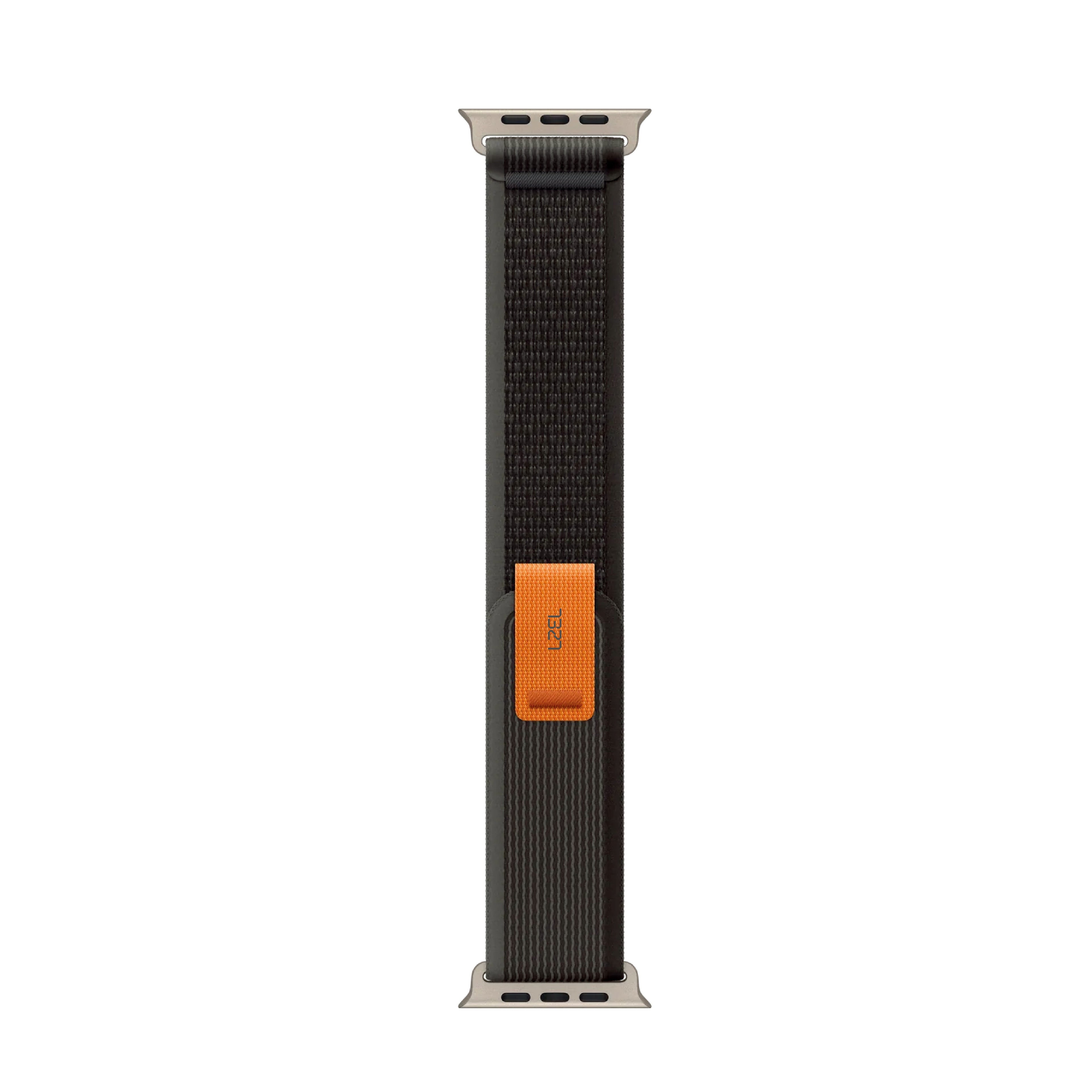 LZEL 42/44/45/46/49MM AvalonFlex Nylon Watch Band | Black/Gray