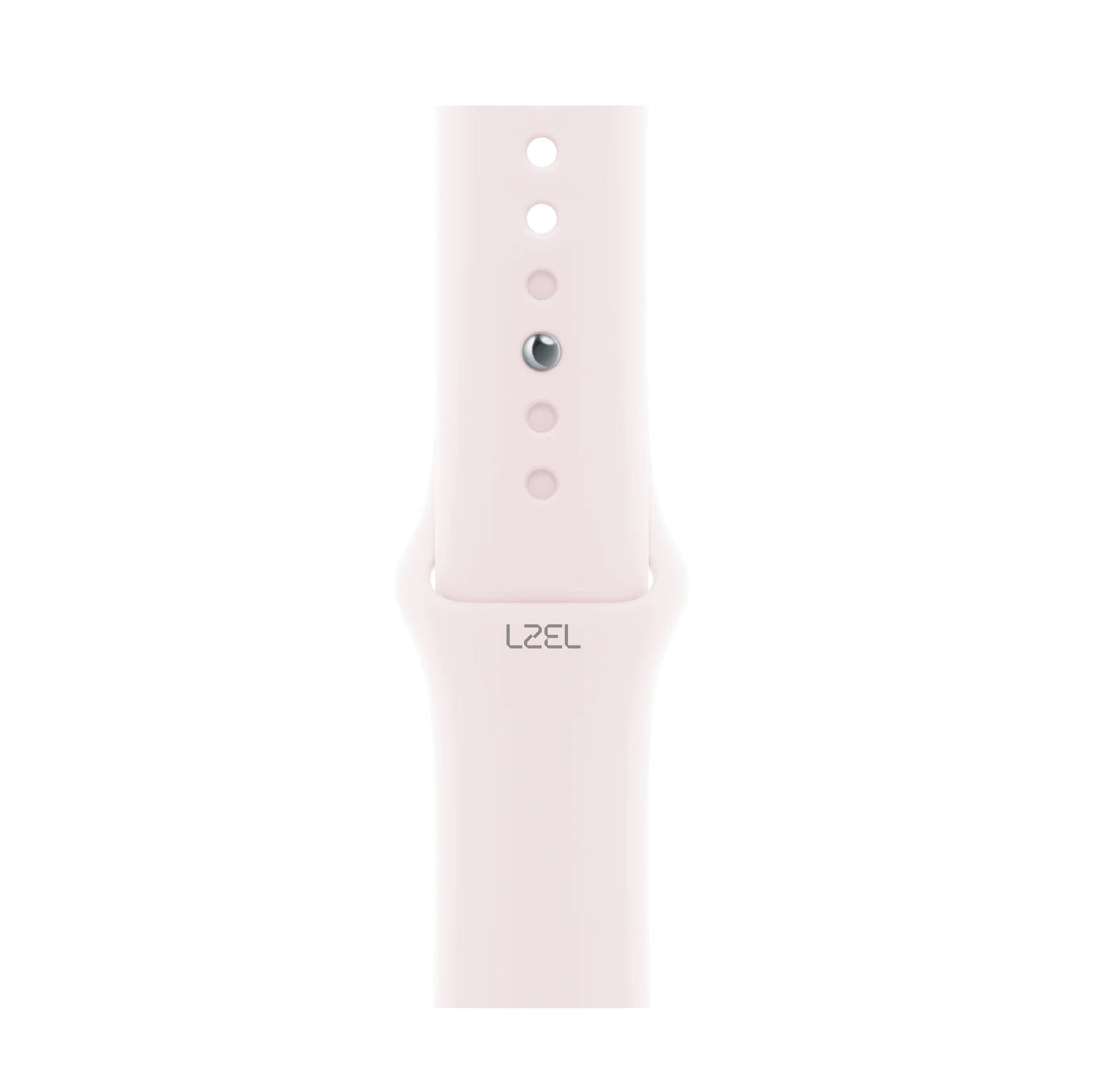 LZEL 38/40/41/42MM AvalonFlex Series 10 Silicone Watch Band | Light Pink