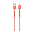 LZEL Celeris Charge AXL Braided USB-A to Lightning Cable, 480Mbps, 15W Max, 1m |  Red
