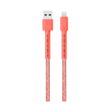 LZEL Celeris Charge AXL Braided USB-A to Lightning Cable, 480Mbps, 15W Max, 1m