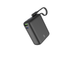 LZEL PrimeBrio 20K Mini PD Power Bank – 20000mAh, 40W, Built-in Type-C Cable | Black
