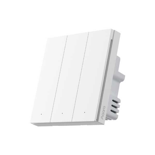 Aqara Smart Wall Switch H1 Triple Rocker (No Neutral)