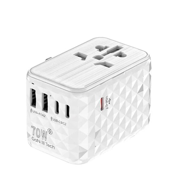 Asli Global 70W GaN PD Universal Travel Fast Charger