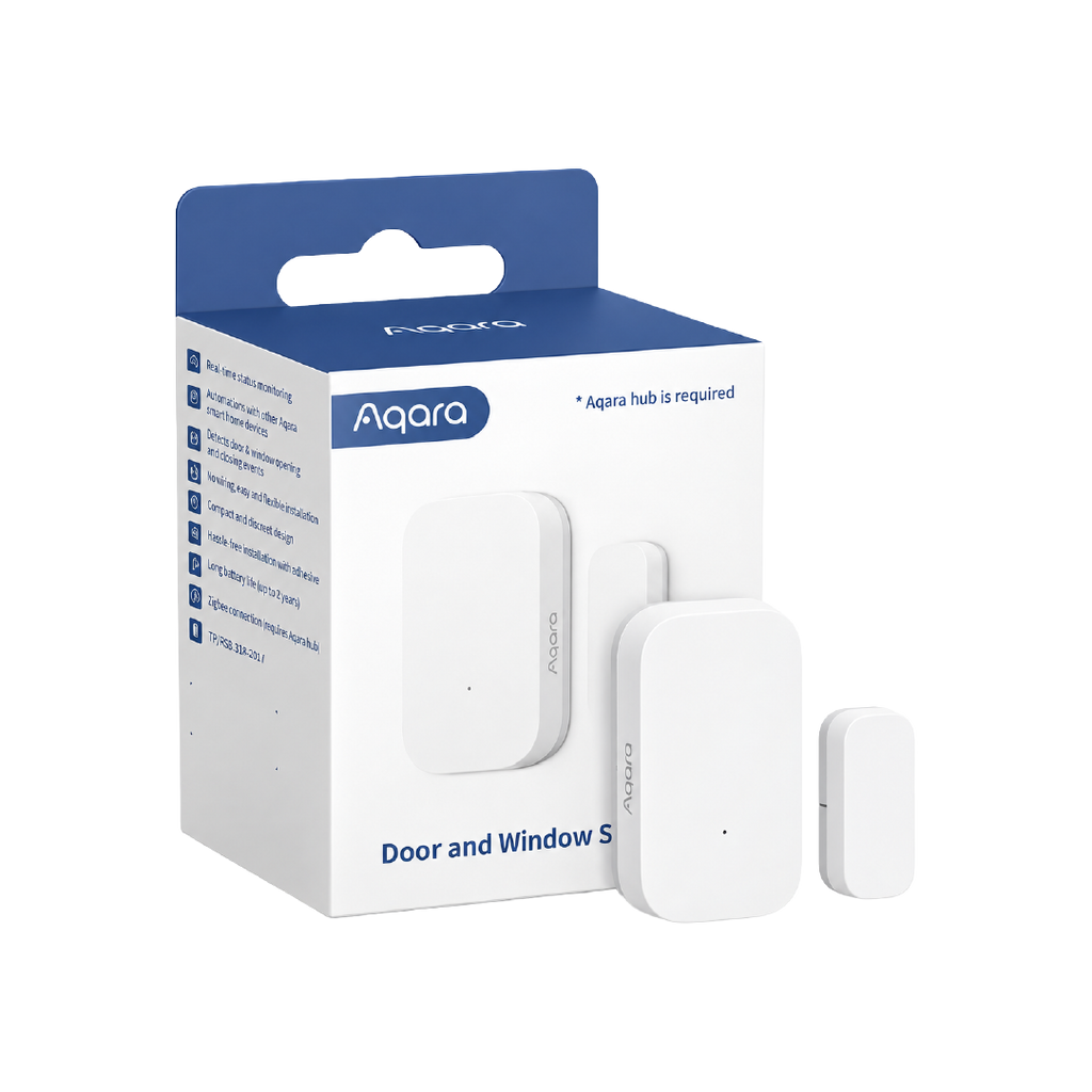 Aqara Door and Window Sensor Wireless Mini Alarm System and Smart Home Automation