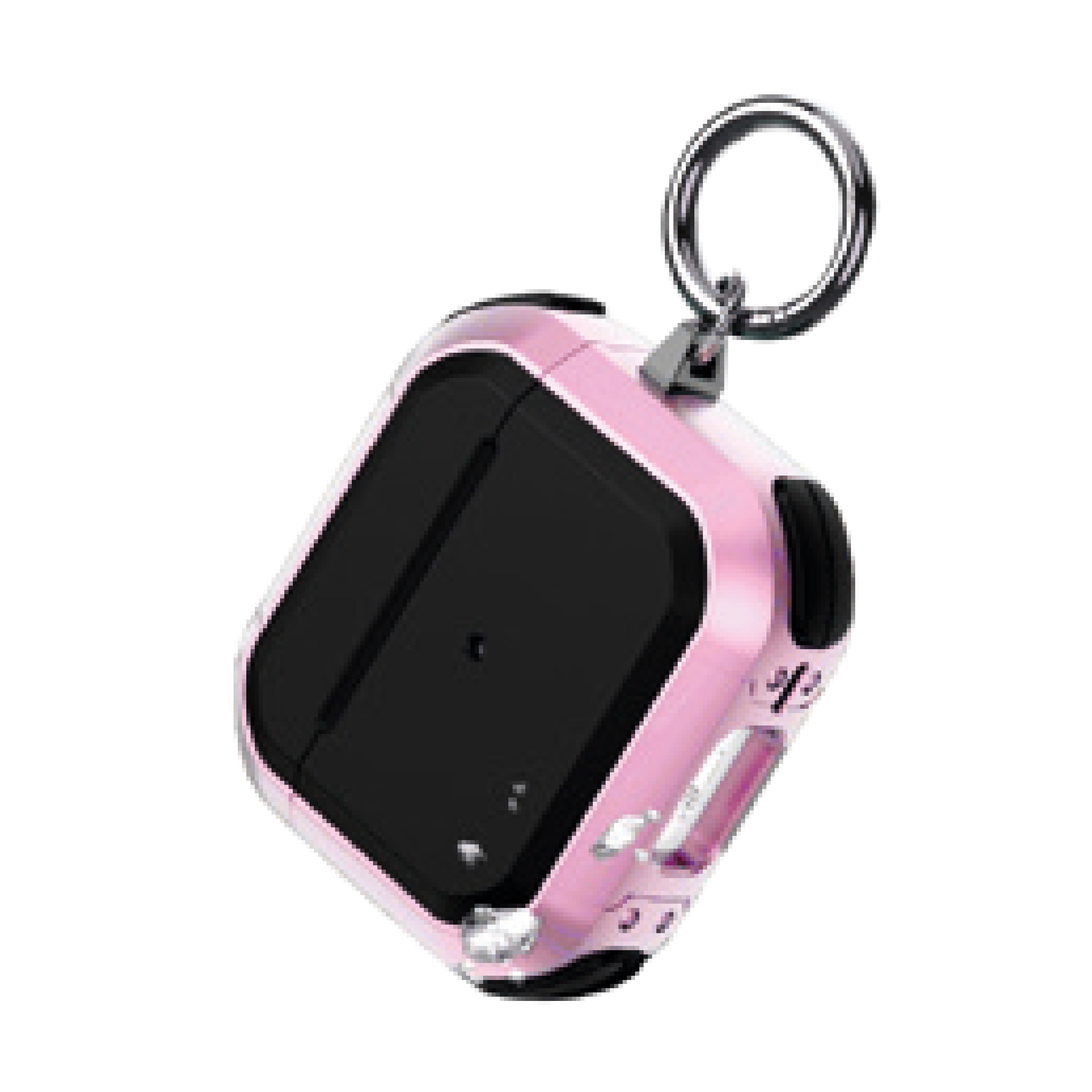 LZEL Airpods 4 Aurum Guard Max Hard PC+TPU Case | Pink/Black