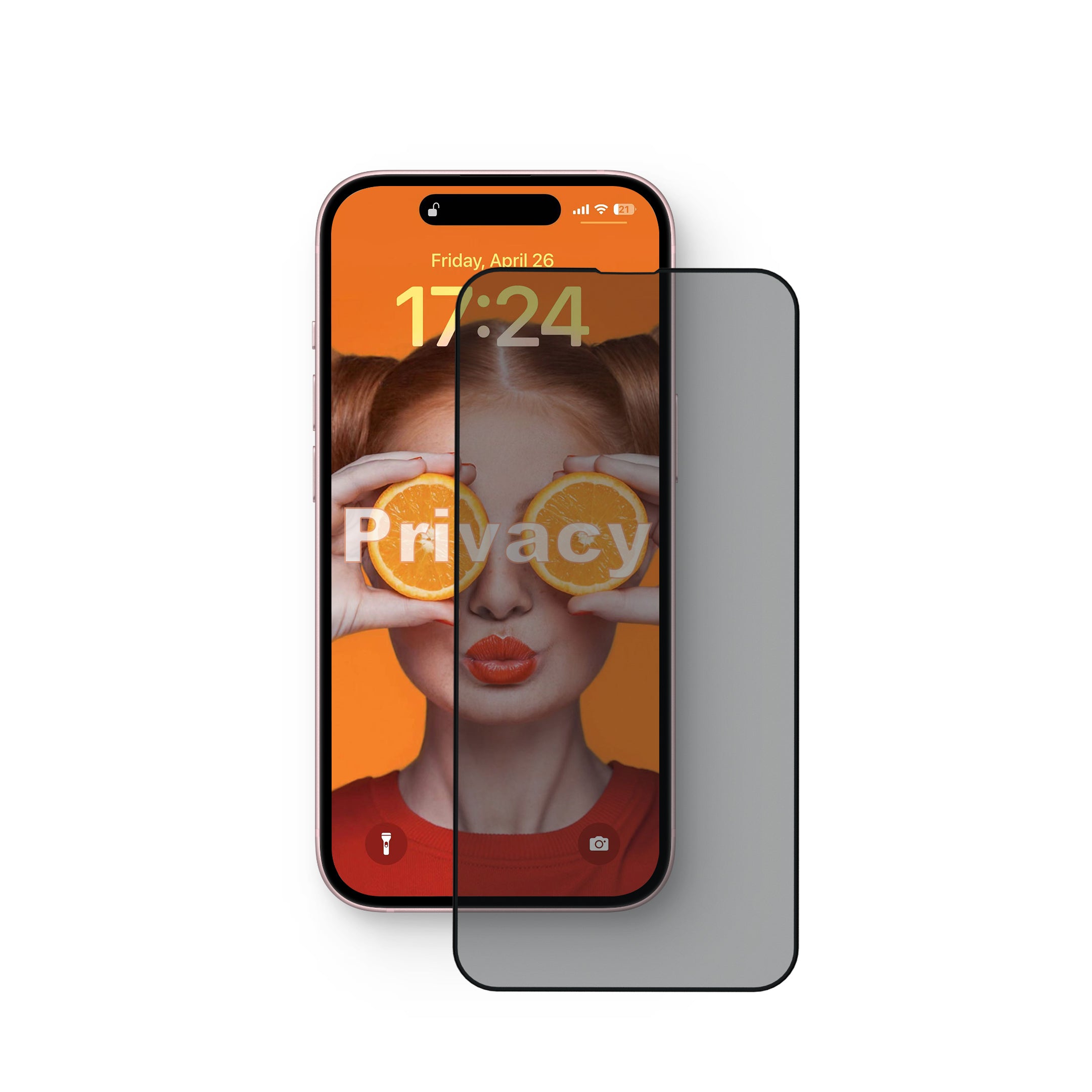 ANANK IPHONE 16 PRO 2.5D PRIVACY GLASS