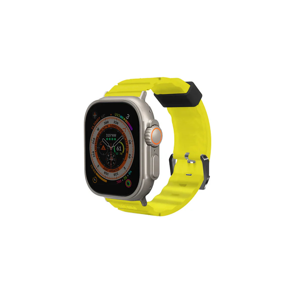 SkinArma Shokku Watch Strap for Apple Watch Ultra 49/45/44mm | Yellow