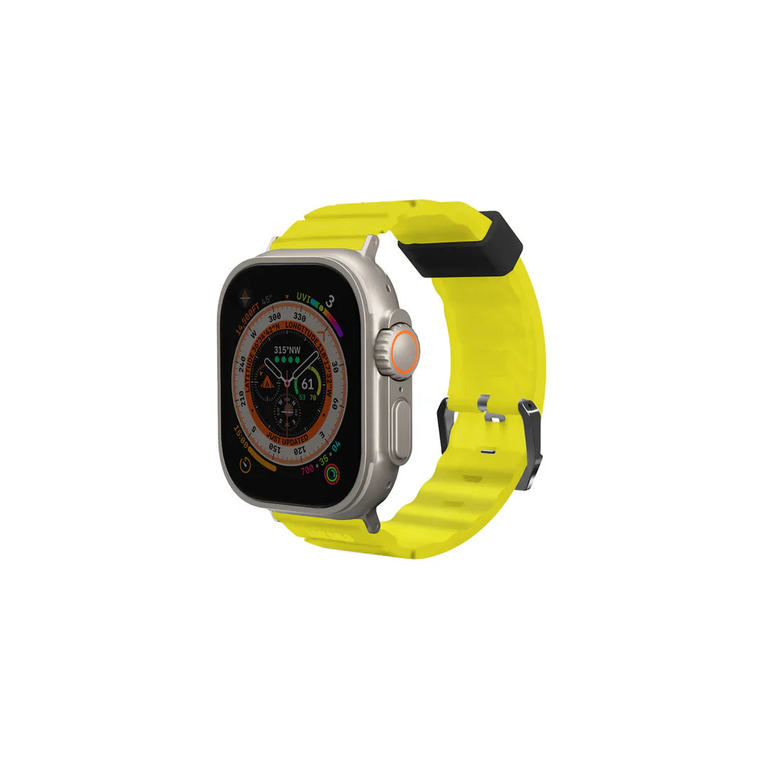 SkinArma Shokku Watch Strap for Apple Watch Ultra 49/45/44mm | Yellow