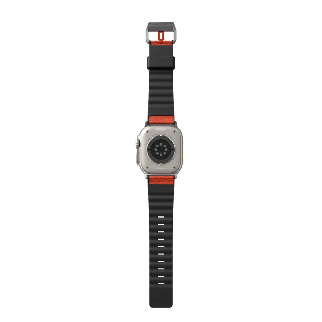 SkinArma Spunk Watch Strap for Apple Watch 49/45/44mm | Orange Red