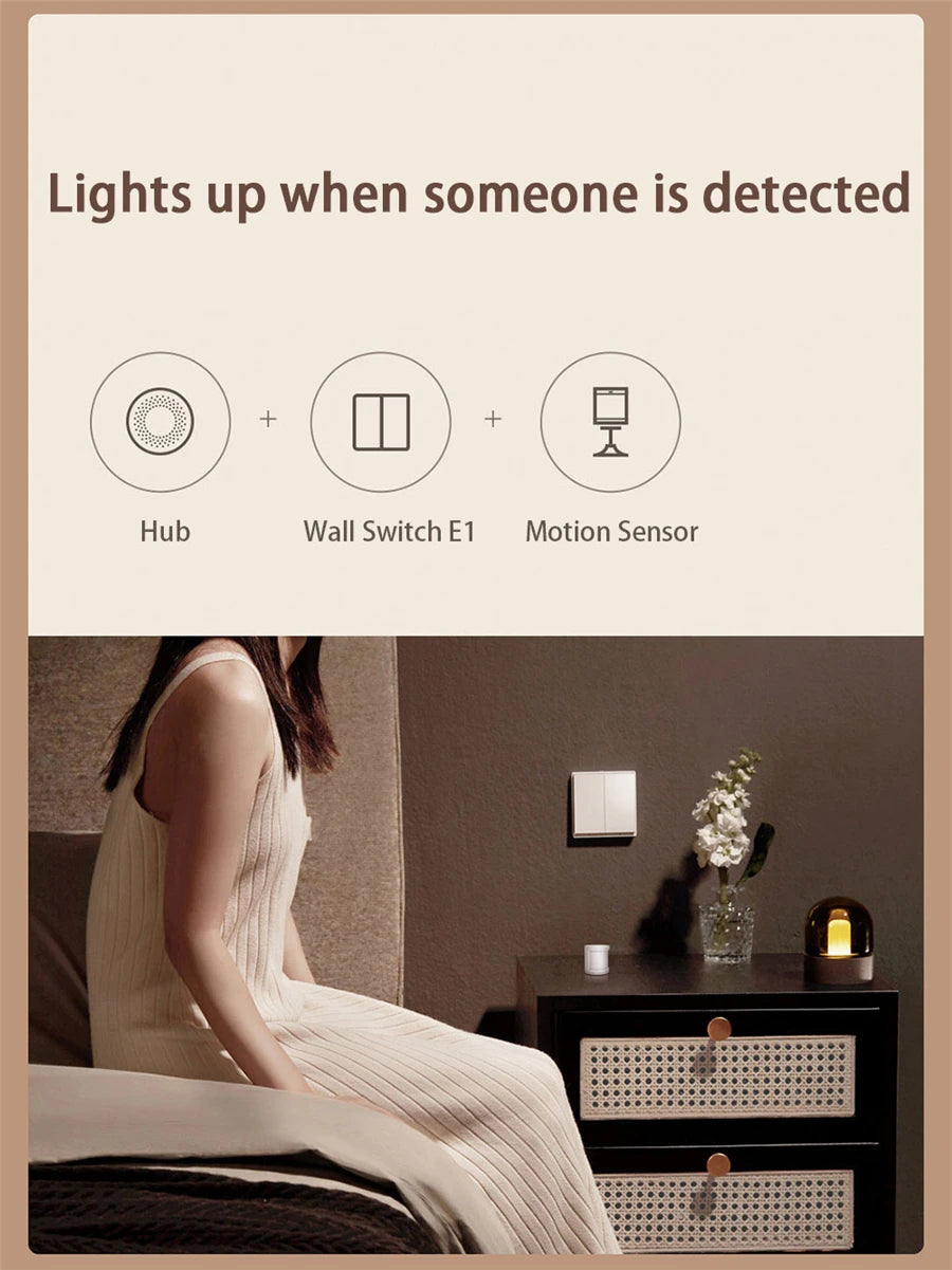 Aqara Wall Switch D1 No Nutral Double Rocker