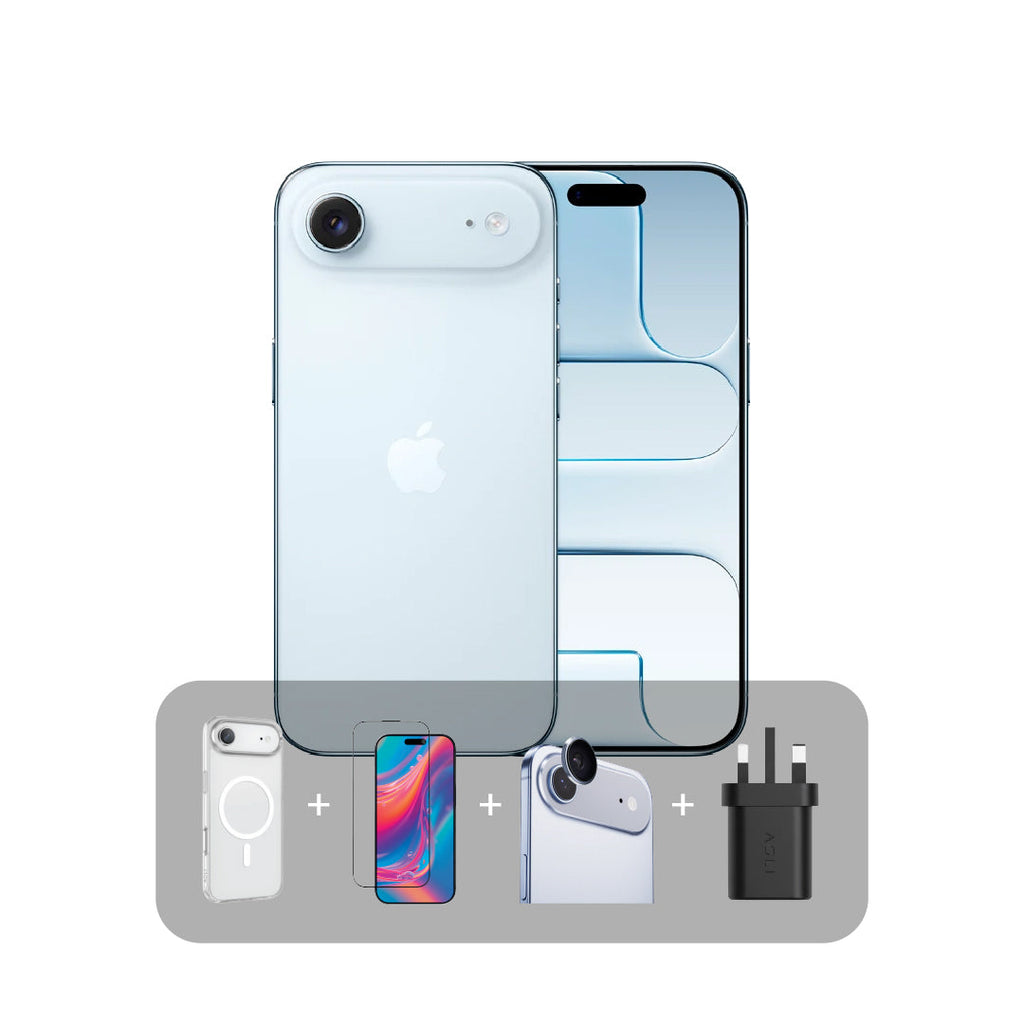 Apple iPhone Air - 256GB - 6.5 inch - Dual eSim (Middle East Version) + Bundle Offer | Sky Blue