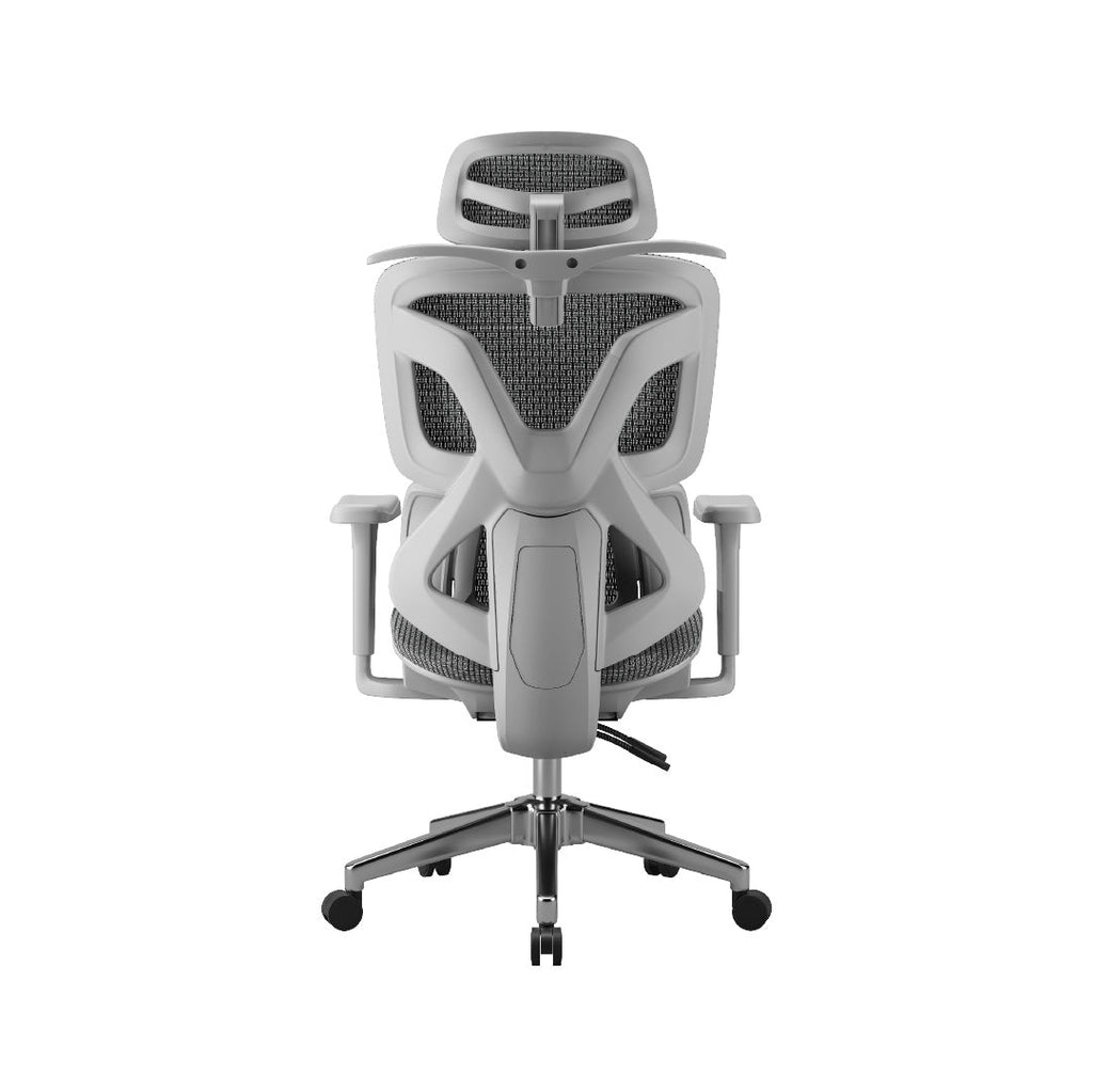 Ergonomic Office Chair – 3D Armrests, Class 3 Gas Lift, Metal Base, Hanger | Gray
