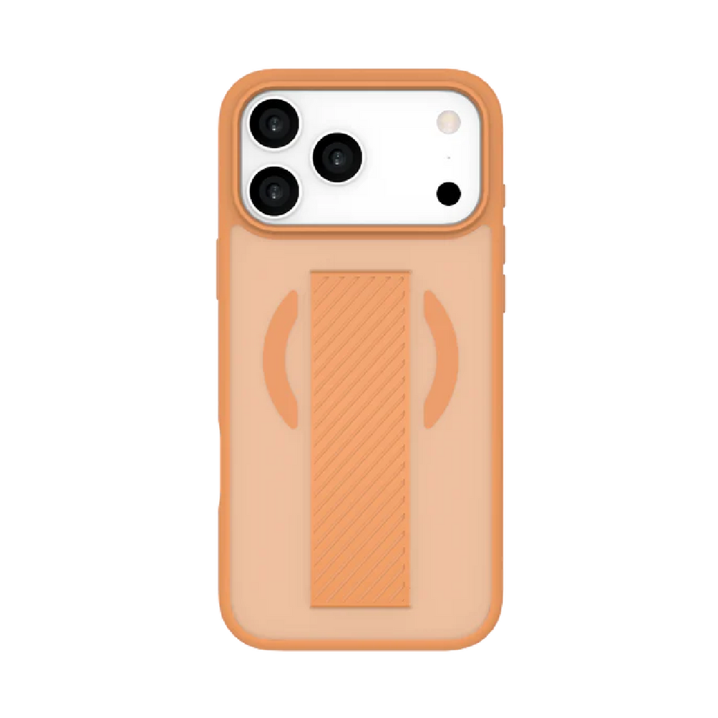 LZEL MagMatte Band Case for iPhone 17 Pro | Papaya Orange