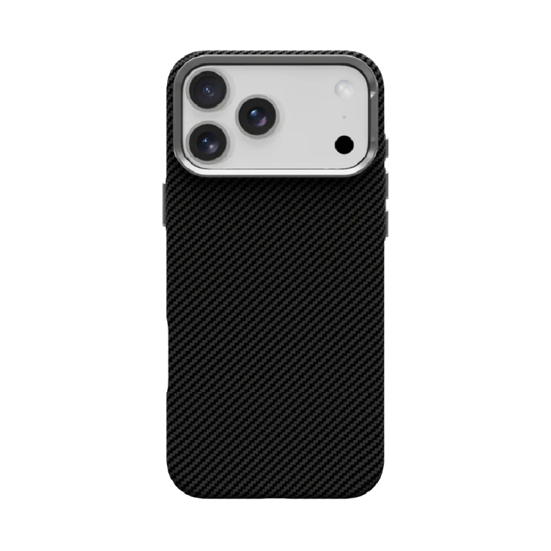 LZEL Magcarbon 3Dgrip Case For Iphone 17 Pro Max | Black
