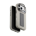 UNIQ Hybrid Heldro Pro MagClick Case with Camera Stand for iPhone 17 Pro | Clay