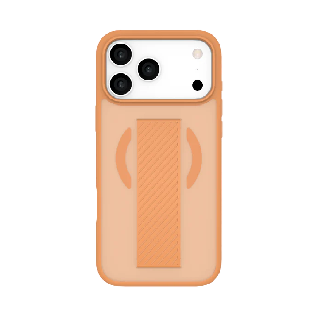 LZEL MagMatte Band Case for iPhone 17 Pro Max | Papaya Orange