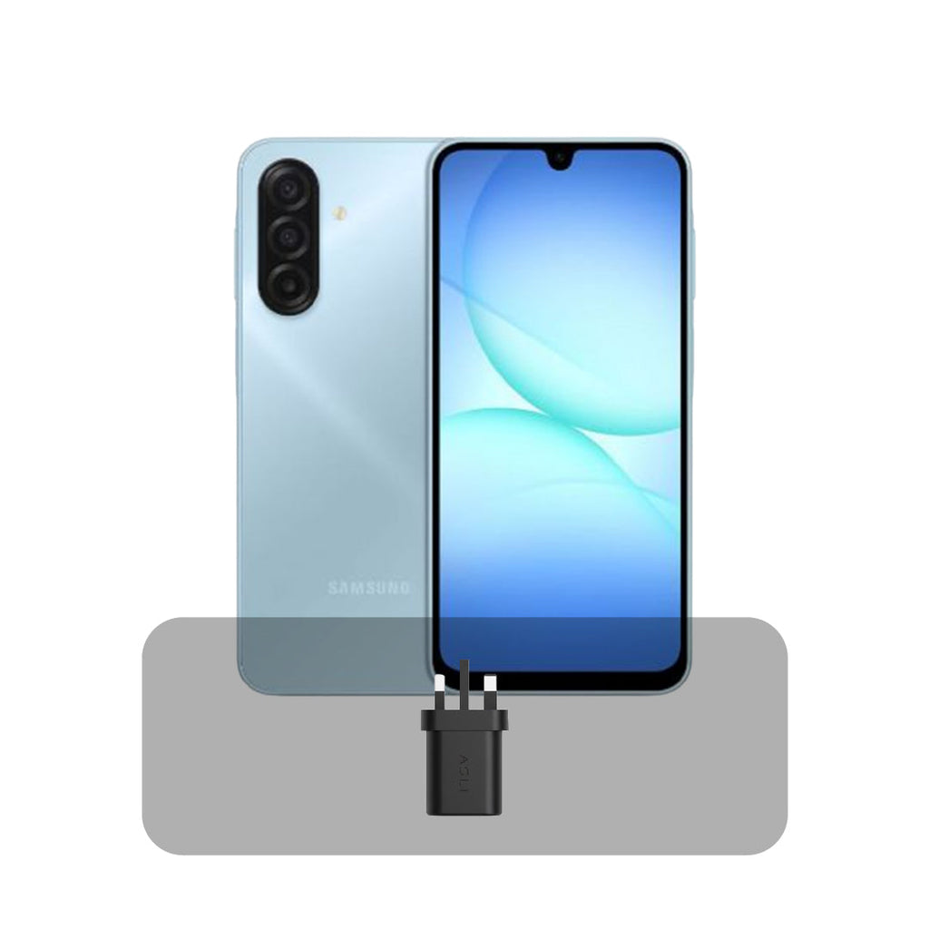Samsung Galaxy A17 4G â€“ 6.7â€³ Display - 6GB RAM - 128GB Storage + Bundle Offer | Light Blue