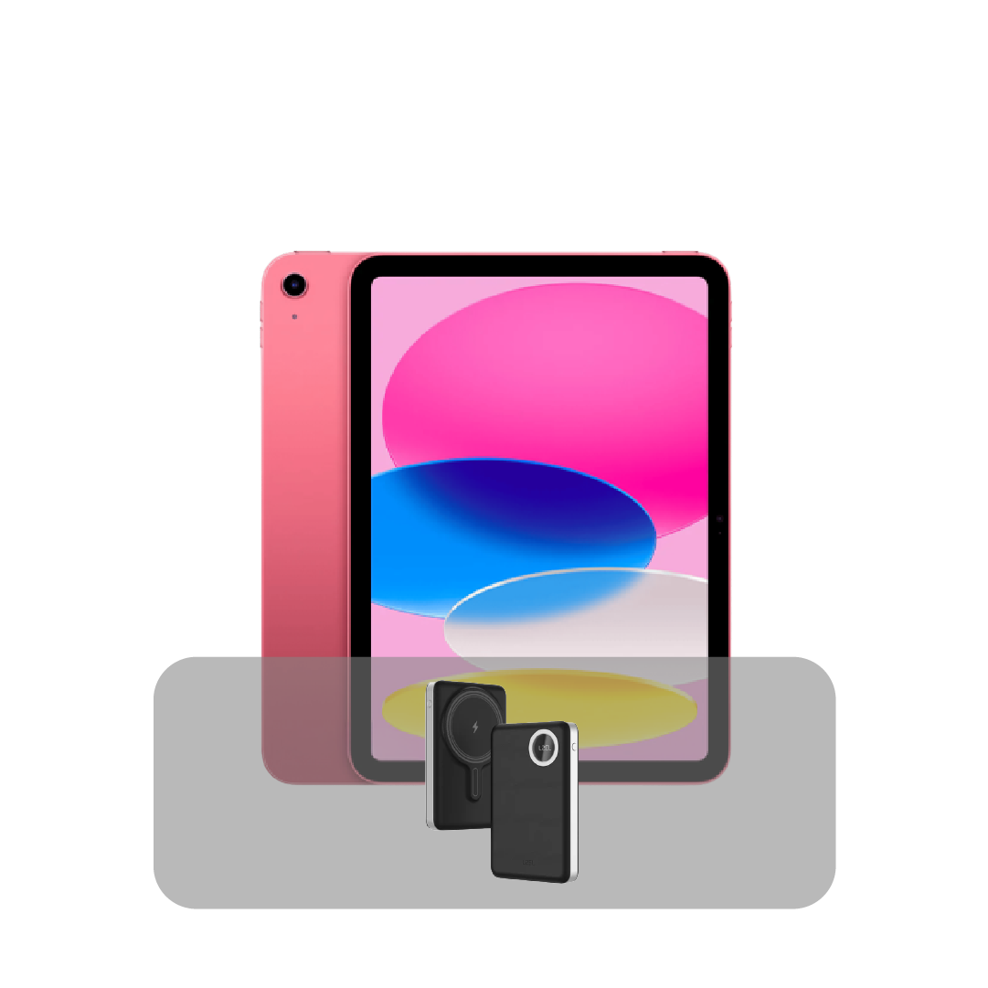 Apple iPad 11th Gen Tablet, A16 Chip, 128GB, Wi-Fi, 11” + Bundle Offer | Pink