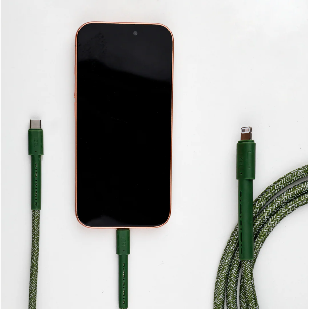 LZEL Celeris Charge CXL Braided USB-C to Lightning Cable, 480Mbps, 60W Max, 2m