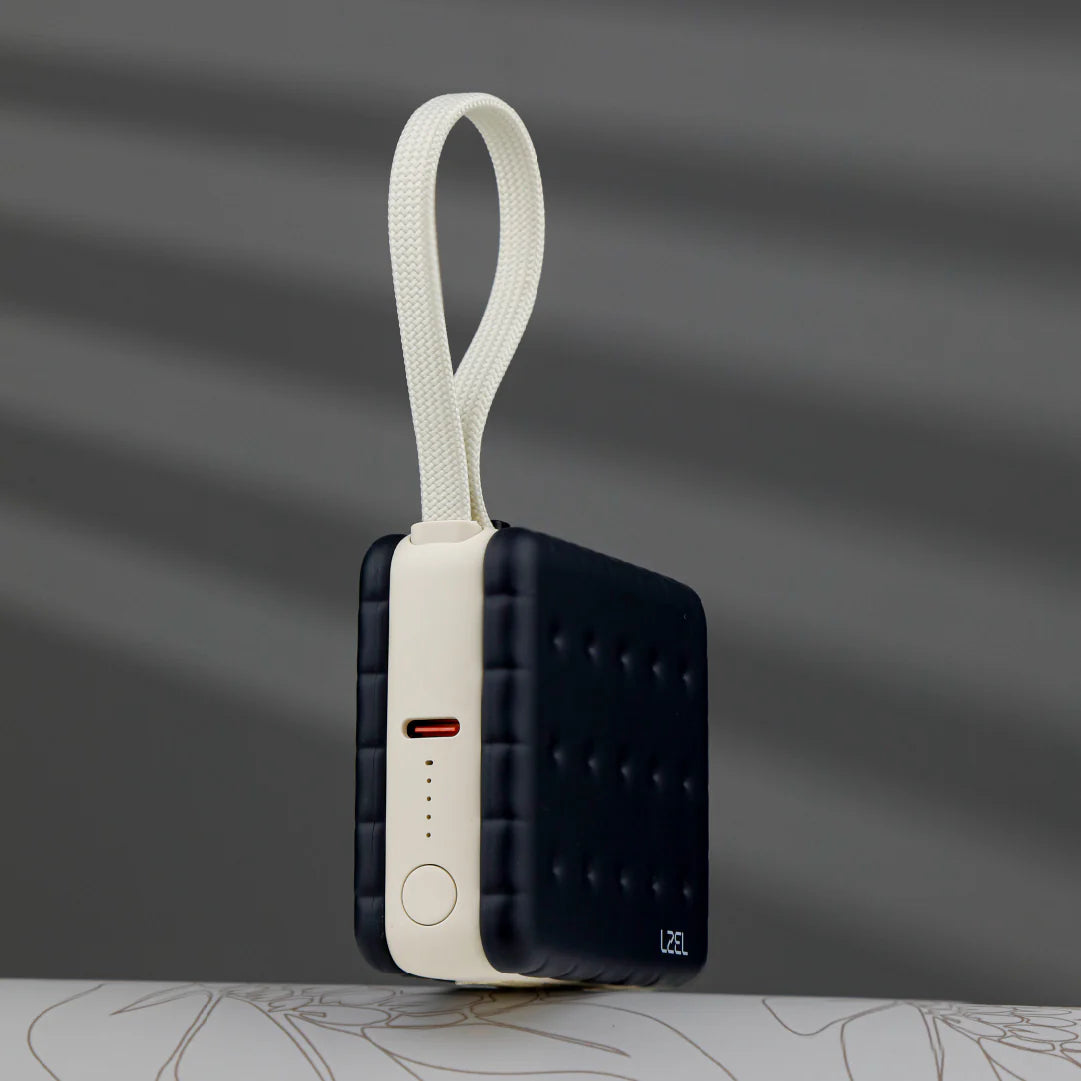 LZEL ZenoFlex MaxLux Mini 10000mAh PD Power Bank â 20W Output / 18W Input (15W Wireless)