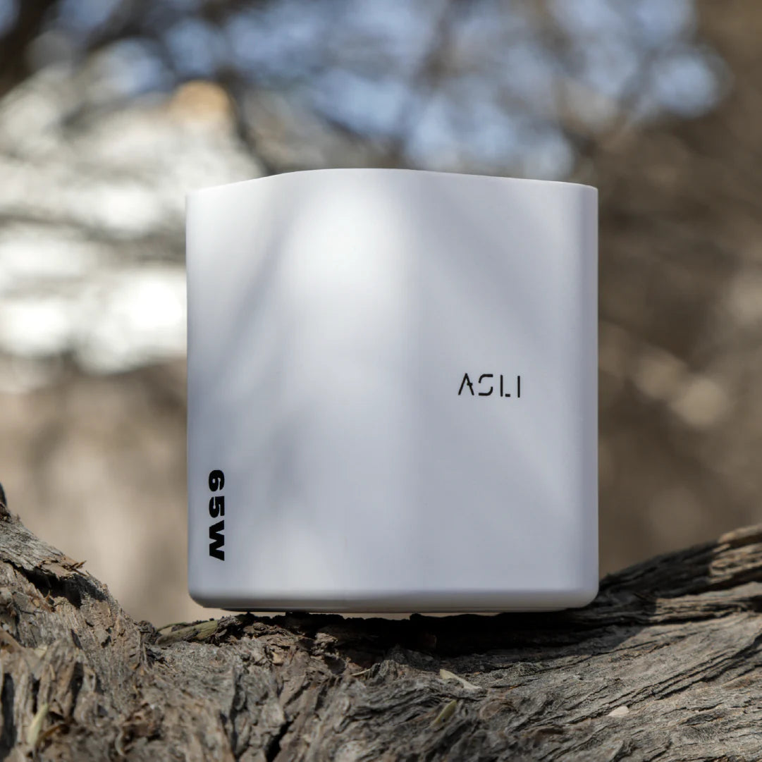 Asli  Global Maxcharge 65 Gan 3-Port Usb-A & Dual Usb-C Fast Charger