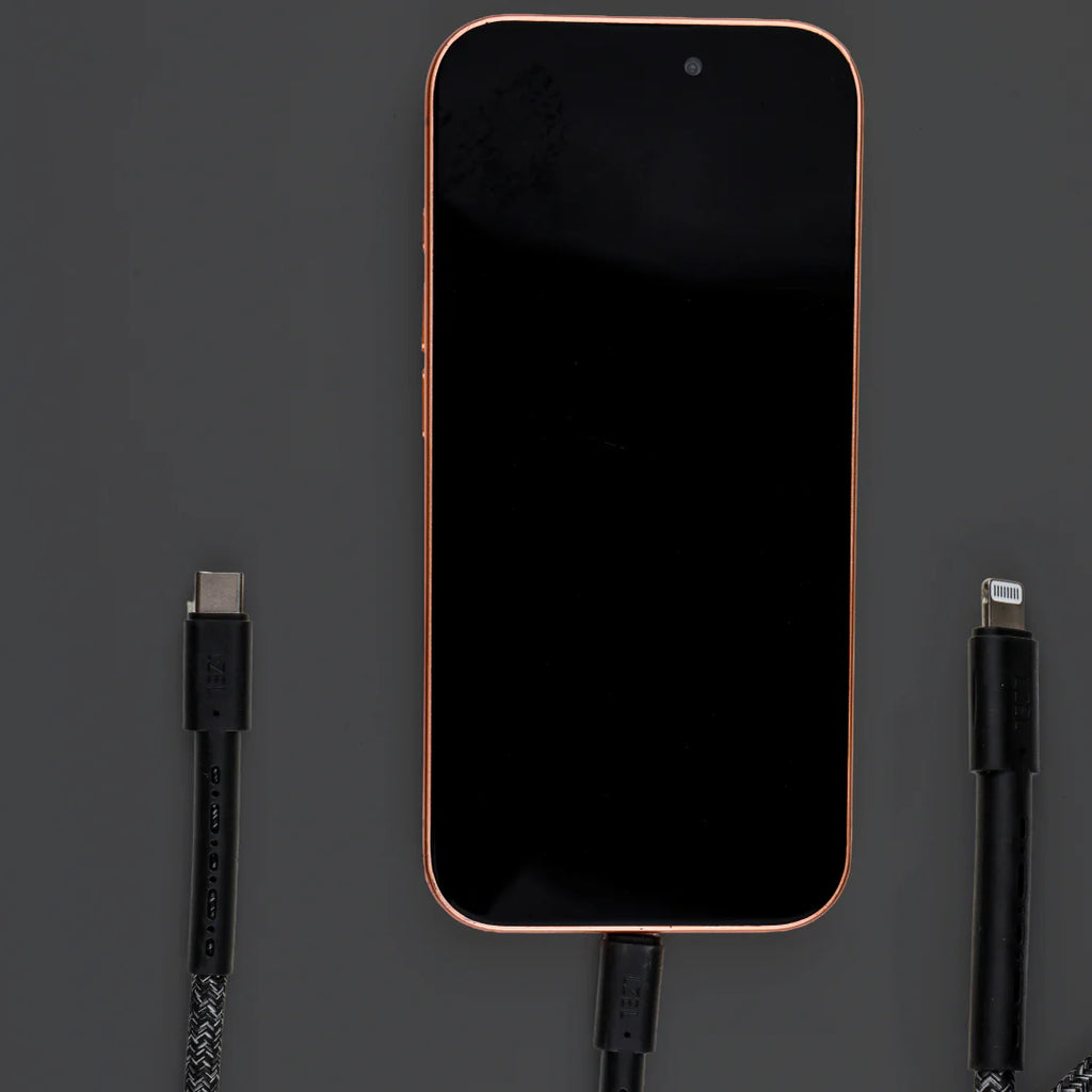 LZEL Celeris Charge CXL Braided USB-C to Lightning Cable, 480Mbps, 60W Max, 2m