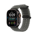 Apple Watch Ultra 4 GPS + Cellular, 49mm Black Titanium Case with Translucent Black Ocean Band