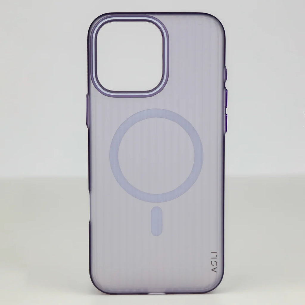 ASLI Corrugatedmag Wave Refined Magsafe Case With Enhanced Camera Protection Case  For iPhone 16 Pro Max