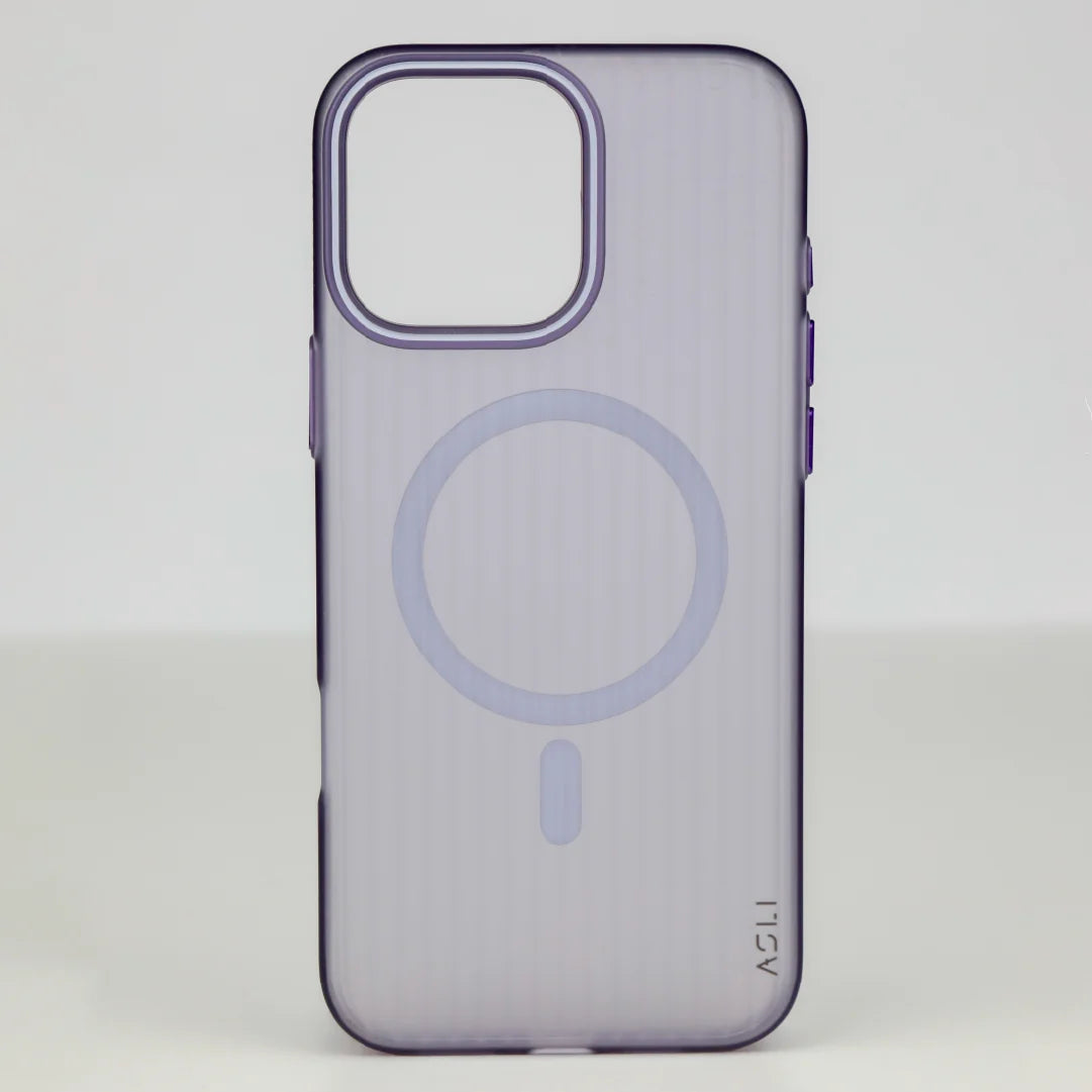 ASLI Corrugatedmag Wave Refined Magsafe Case With Enhanced Camera Protection Case  For iPhone 16 Pro Max