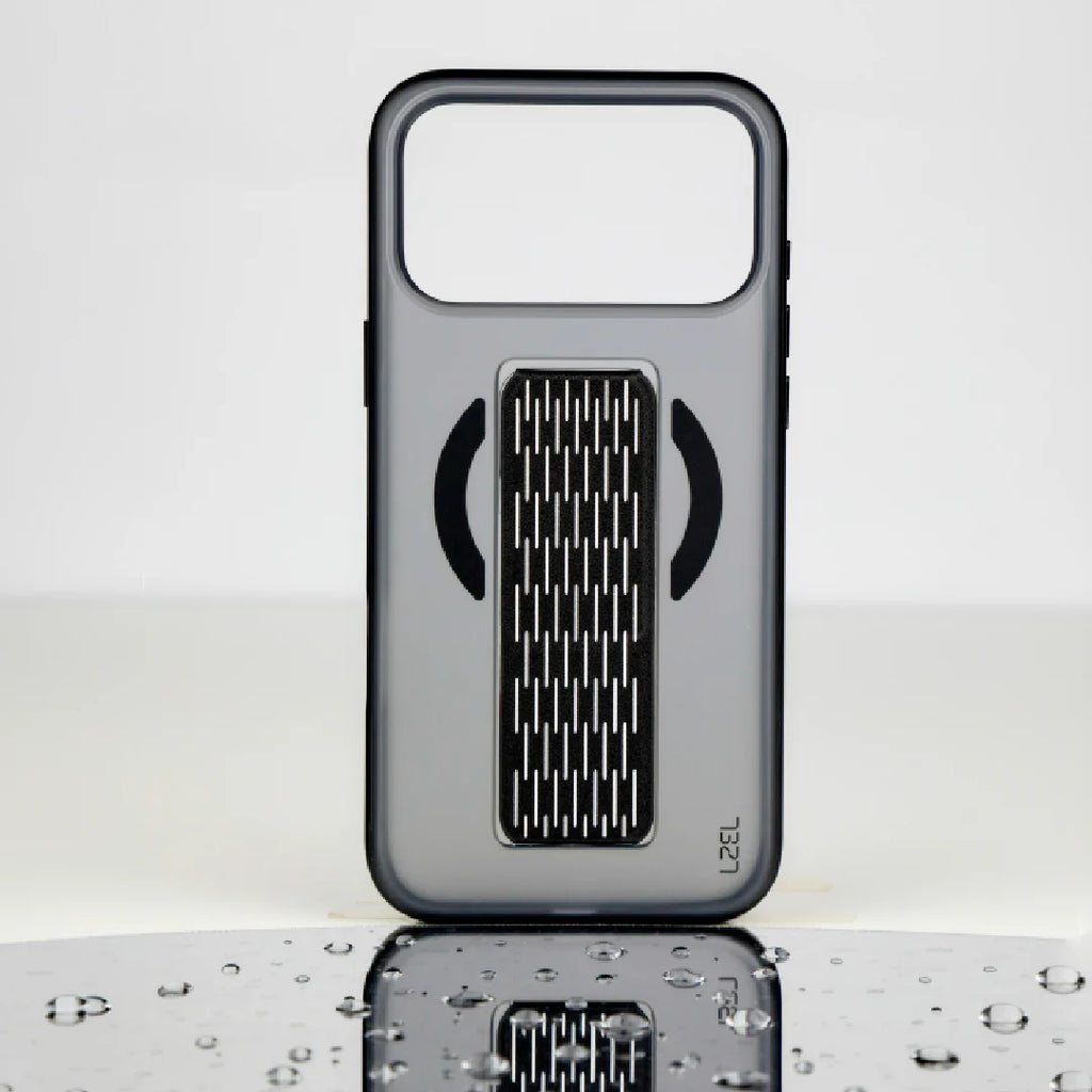 LZEL Mattemag Kickstand Matte Strap Magsafe Case With Enhanced Edge Protection Case For iPhone 17 Pro