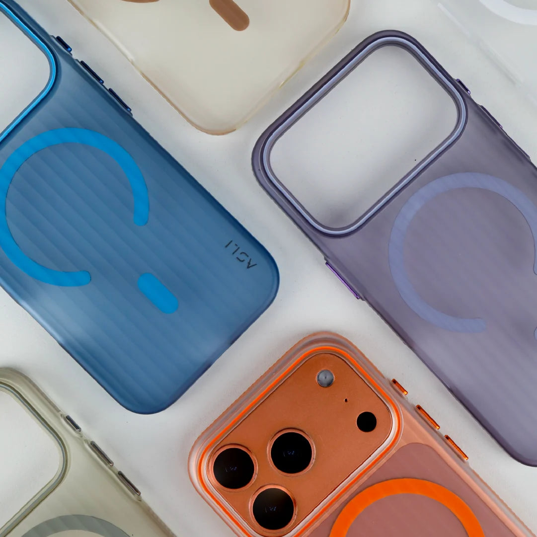 ASLI Corrugatedmag Wave Refined Magsafe Case With Enhanced Camera Protection Case For iPhone 17 Pro