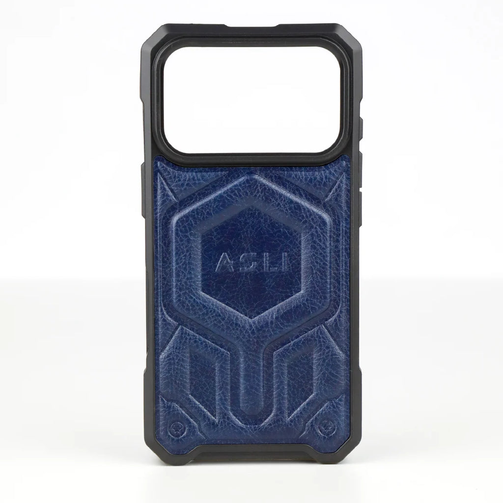 ASLI Leather Hybrid Premium Leather Case With Drop Protection And Heat Dissipation Case For 17 Pro