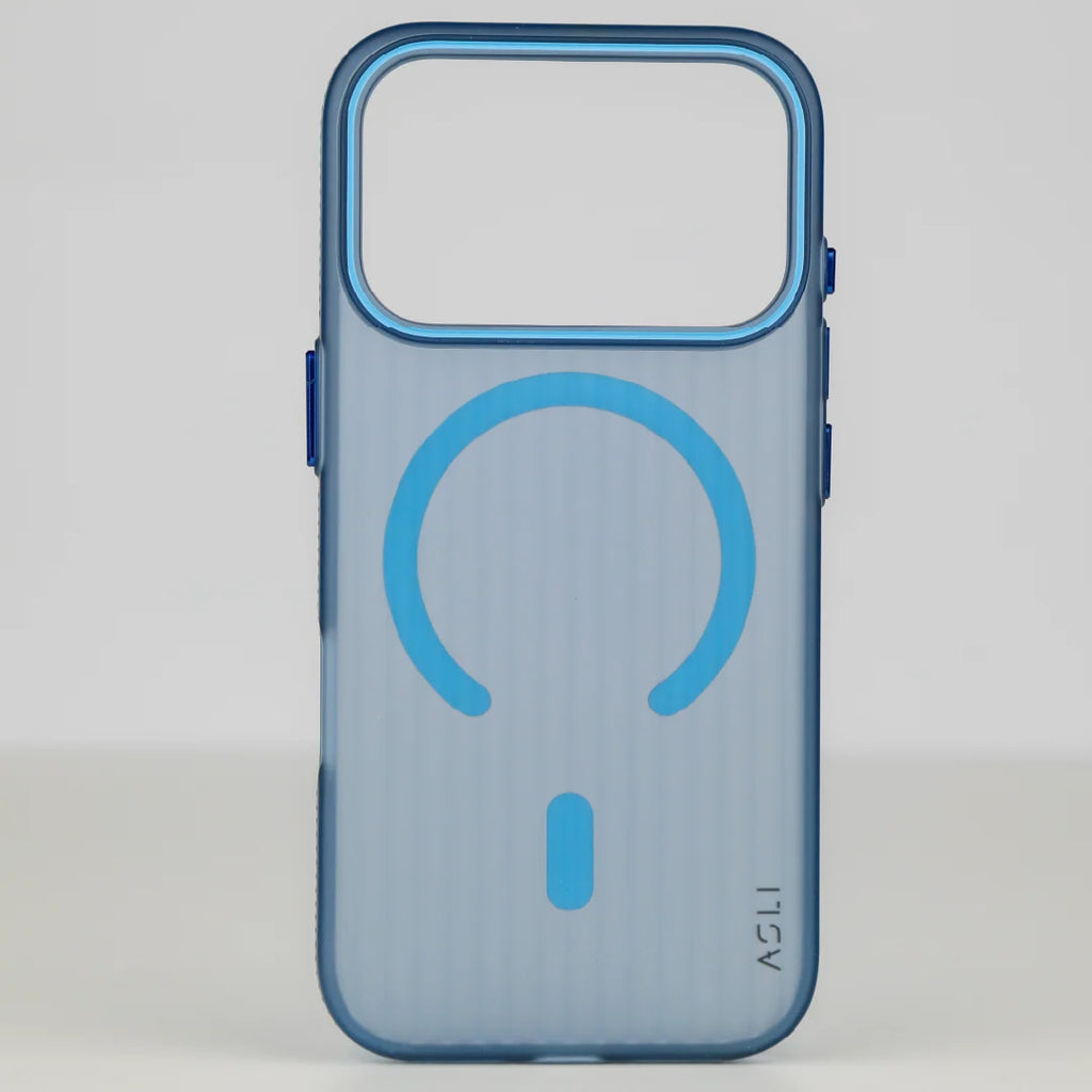 ASLI Corrugatedmag Wave Refined Magsafe Case With Enhanced Camera Protection Case For iPhone 17 Pro