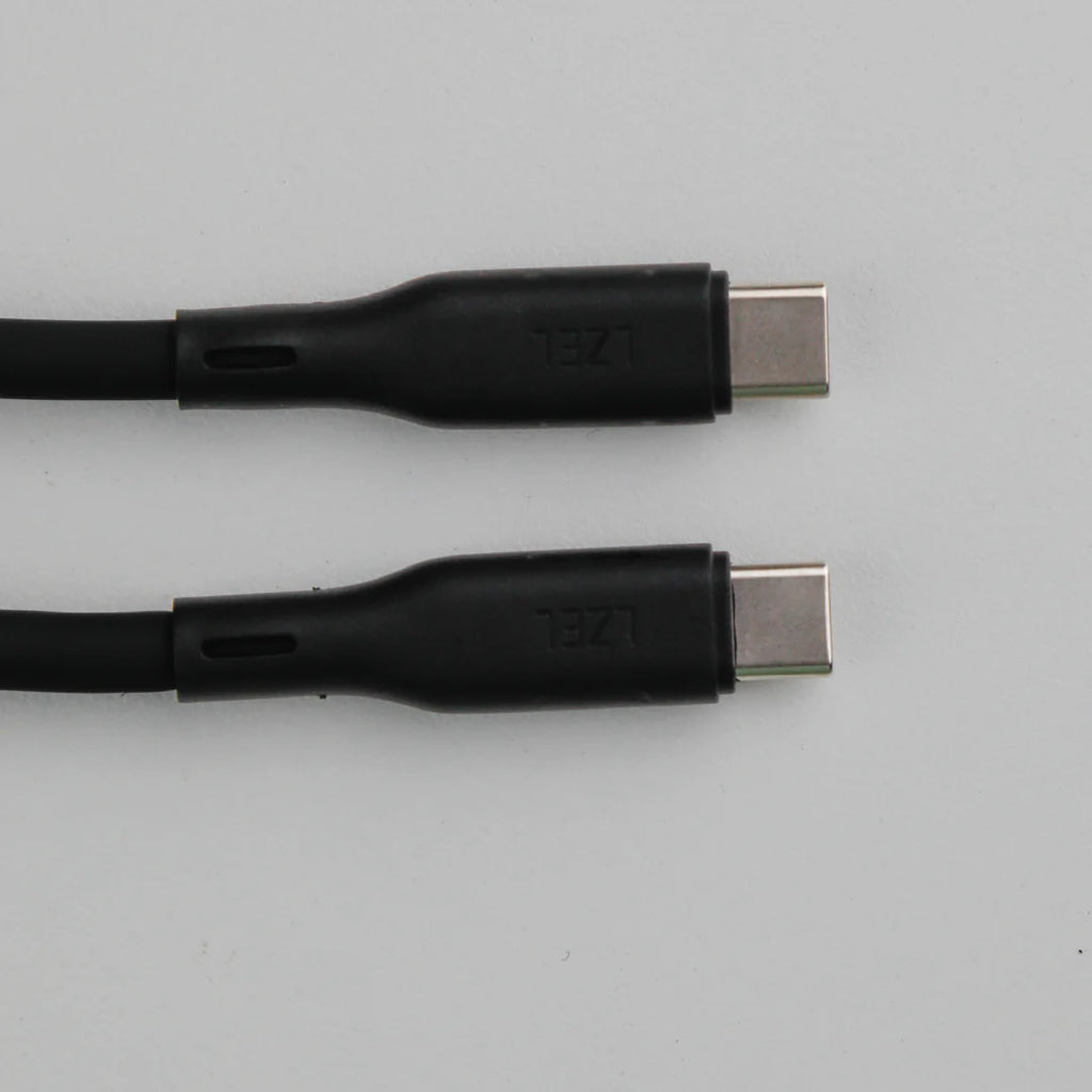 LZEL Celeris Silox CXL Soft Silicone USB-C to USB-C Cable, 480Mbps, 240W Max, 2m